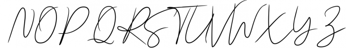 Bouton Signature 1 Font UPPERCASE