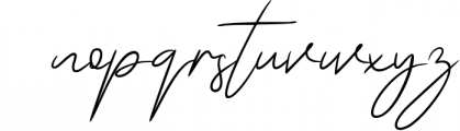 Bouton Signature 1 Font LOWERCASE