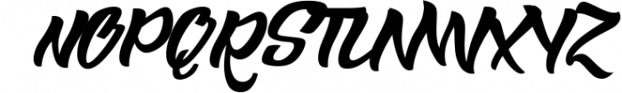 Bowlist  Logotype Font UPPERCASE