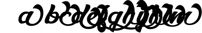 Bowlist  Logotype Font LOWERCASE