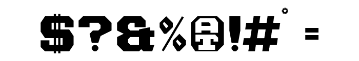 BOA CONSTRUKTOR Bold Font OTHER CHARS