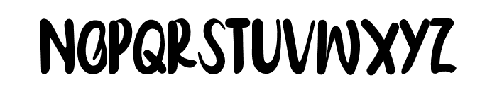 BOBBKYRegular Font UPPERCASE