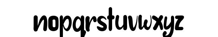 BOBBKYRegular Font LOWERCASE