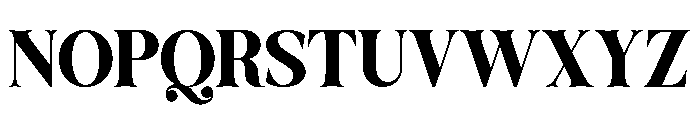 BOGENT Regular Font UPPERCASE
