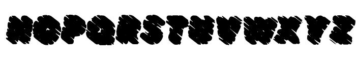 BONBONSPERSONALUSEDAFONT-BlIt Font LOWERCASE