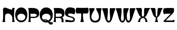 BONZEIR Regular Font UPPERCASE