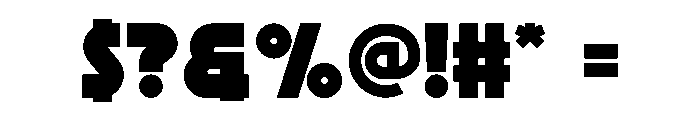 BORU Font OTHER CHARS