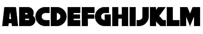 BORU Font UPPERCASE