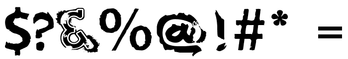 Bo_Toy Font OTHER CHARS