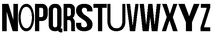 Board Contest Font LOWERCASE