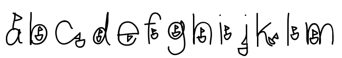 Boatfont Font LOWERCASE