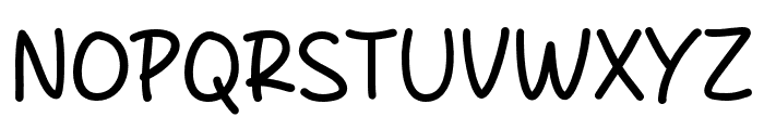 Bobogo Font UPPERCASE
