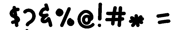 Bobolgom Font OTHER CHARS