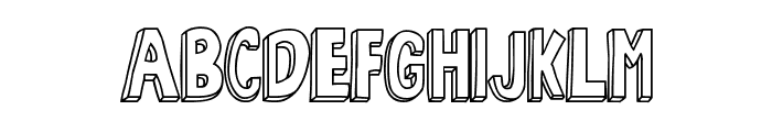 Bob's Burgers 2 Font UPPERCASE