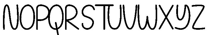 Boby Font UPPERCASE