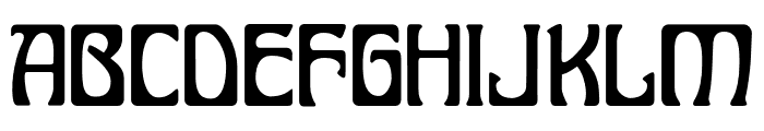 Bocalupo Regular Font UPPERCASE