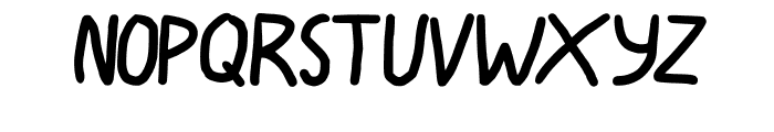 Bocil Font UPPERCASE