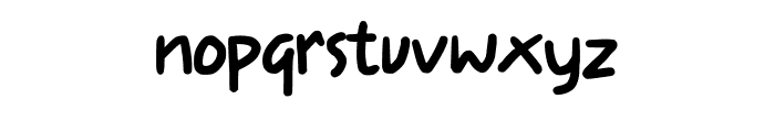 Bocil Font LOWERCASE