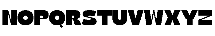 Bocktail Font UPPERCASE