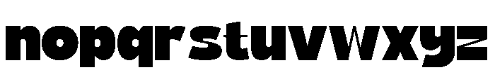 Bocktail Font LOWERCASE
