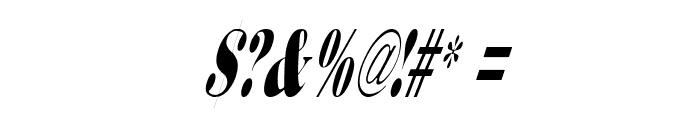 Bodidly-Conde 2 Font OTHER CHARS