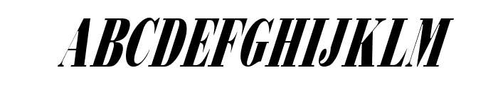 Bodidly-Conde 2 Font UPPERCASE