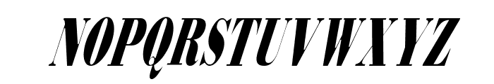 Bodidly-Conde 2 Font UPPERCASE