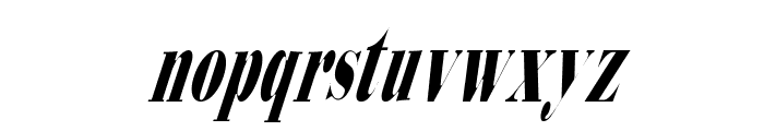 Bodidly-Conde 2 Font LOWERCASE