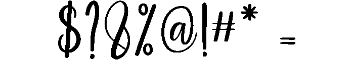 Body Baby Font OTHER CHARS