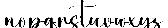 Body Baby Font LOWERCASE