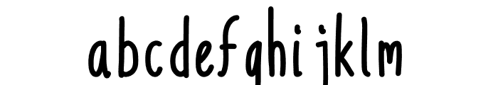 Boegang Script Font LOWERCASE