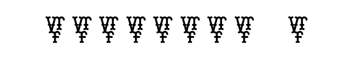 Boeticher-Regular Font OTHER CHARS