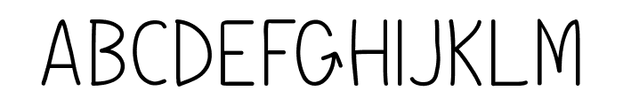 Bogwood - Free For Personal Use Font LOWERCASE