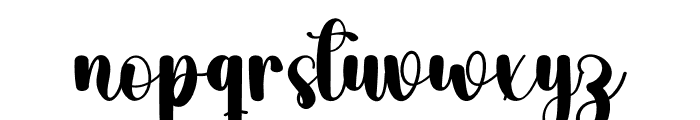 Boho Black Font LOWERCASE