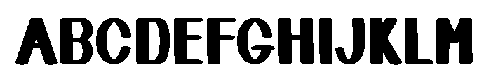 Boho Display Font UPPERCASE
