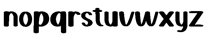 Boho Display Font LOWERCASE