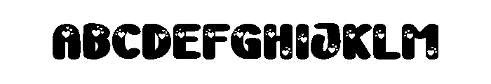 Boho Love Font UPPERCASE