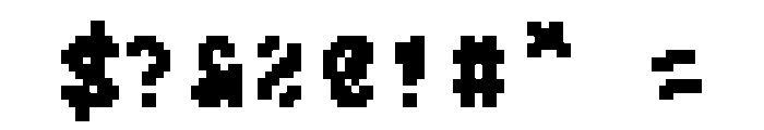 Boiled Pasta Regular Font OTHER CHARS