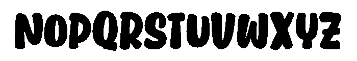Boiled Shrimp Regular Font LOWERCASE