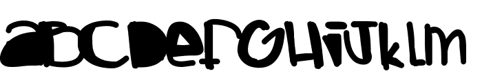 Boing Font LOWERCASE
