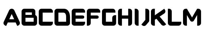 Bokushun Bold Font UPPERCASE