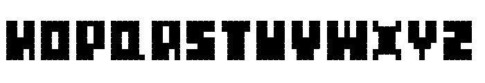 Bold Cracker Regular Font UPPERCASE