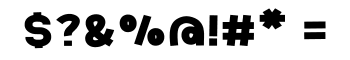Bold Dream Font OTHER CHARS