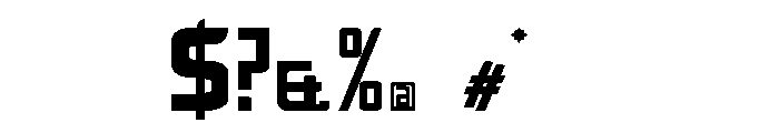 Bold Face Lie Regular Font OTHER CHARS