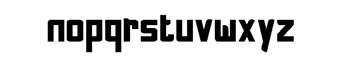 Bold Face Lie Regular Font LOWERCASE
