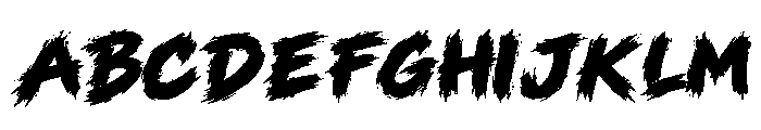 Bold Metal - Personal Use Font UPPERCASE