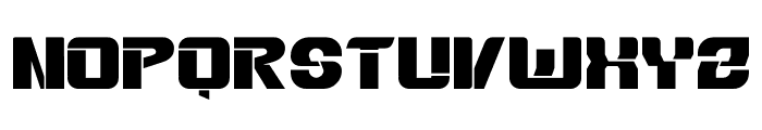 Bold Move Font UPPERCASE