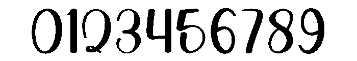 Bold Straight Font OTHER CHARS