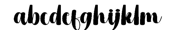 Bold Straight FONT