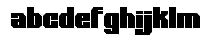 Bold Type Regular Font LOWERCASE